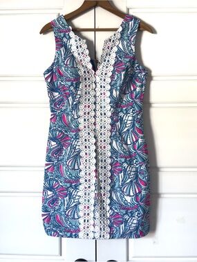 Lilly Pulitzer Target My Fans Shift Dress 4 Beach Sea Coastal 20th Anniversary